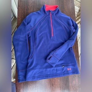 EUC Under Armour ColdGear Quarter Zip